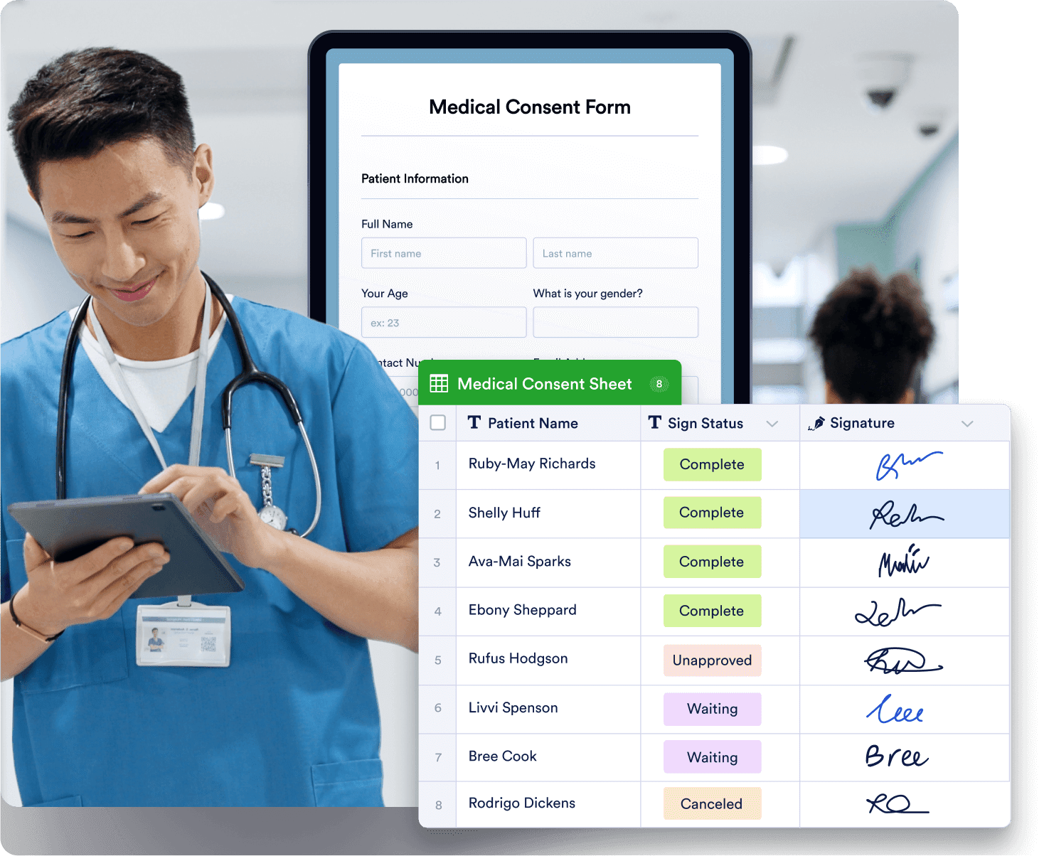 Streamline mental health records management